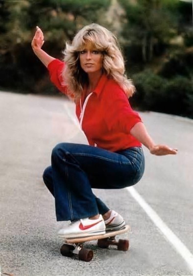 Groovy Farrah in 1976